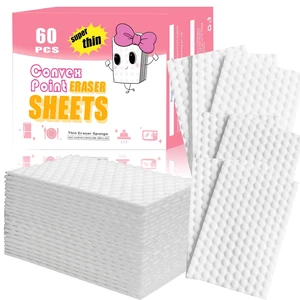 60Pcs Magic Sponge Eraser Sheets |Reusable Scrub Pad Singles 60Pcs Magic Sponge Eraser Sheets |Reusable Scrub Pad Singles