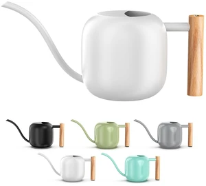 1.2L/41oz Metal Metal Watering Can with Long Spout, White | Metal Stainless Steel Watering Can for Indoor Plants, House Bonsai, Succulents, and Garden Flowers, Decorative Watering Cans 1.2L/41oz Metal Metal Watering Can with Long Spout, White | Metal Stainless Steel Watering Can for Indoor Plants, House Bonsai, Succulents, and Garden Flowers, Decorative Watering Cans
