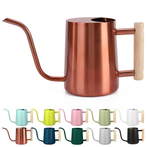 Watering Can Indoor Plants, 35oz Small Stainless Steel Metal Watering Can Modern Decorative Watering Pot with Long Spout for Indoor House Plant Bonsai Garden Flowers (Copper) Watering Can Indoor Plants, 35oz Small Stainless Steel Metal Watering Can Modern Decorative Watering Pot with Long Spout for Indoor House Plant Bonsai Garden Flowers (Copper)