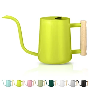 Watering Can Indoor Plants, 35oz Small Stainless Steel Metal Watering Can Modern Decorative Watering Pot with Long Spout for Indoor House Plant Bonsai Garden Flowers (Bright Green) Watering Can Indoor Plants, 35oz Small Stainless Steel Metal Watering Can Modern Decorative Watering Pot with Long Spout for Indoor House Plant Bonsai Garden Flowers (Bright Green)