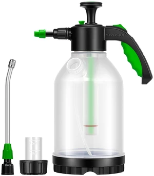 70oz Pump Sprayer, Portable Water Spray Bottle | for Spraying Plants, Flowers, Weeds and Cleaning, Hand Pump with Side Filling Port, Measuring Cup, Adjustable Nozzles 70oz Pump Sprayer, Portable Water Spray Bottle | for Spraying Plants, Flowers, Weeds and Cleaning, Hand Pump with Side Filling Port, Measuring Cup, Adjustable Nozzles
