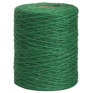 Garden Twine, 656 Feet 2mm Green Plant Ties, Strong Jute Twine String for Climbing Plants, Tomatoes, Floristry, Crafts Garden Twine, 656 Feet 2mm Green Plant Ties, Strong Jute Twine String for Climbing Plants, Tomatoes, Floristry, Crafts