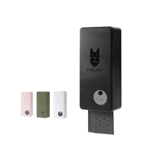 Dog Poop Bag Dispenser, Wall Mount Pet Waste Bag Dispenser Station | Weatherproof Outdoor or Indoor Bag Holder, Easy to Refill Magnetic Cover (Black, Dispenser only) Dog Poop Bag Dispenser, Wall Mount Pet Waste Bag Dispenser Station | Weatherproof Outdoor or Indoor Bag Holder, Easy to Refill Magnetic Cover (Black, Dispenser only)
