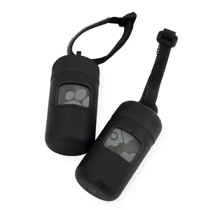Dog Poop Bag Holder Leash Attachment with Reusable Dispenser for Travel, Walking, Park, and Outdoor Use, Durable with Clip-On - Black, Pack of 2, Plastic Dispenser w/30 Bags Dog Poop Bag Holder Leash Attachment with Reusable Dispenser for Travel, Walking, Park, and Outdoor Use, Durable with Clip-On - Black, Pack of 2, Plastic Dispenser w/30 Bags