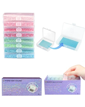 8PCS Extra Large Diamond Painting Storage Containers Trays | 2-in-1 design keeps diamond art beads organized. Provides bead storage and line-up, with a box package for a tidy workspace. 8PCS Extra Large Diamond Painting Storage Containers Trays | 2-in-1 design keeps diamond art beads organized. Provides bead storage and line-up, with a box package for a tidy workspace.