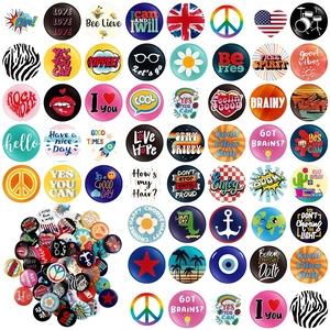 1 Inch Pinback Buttons Set Retro Punk Slogans, 50 Pcs | Bulk Pinback for Backpacks Bags Hats, 1 Inch Round, Mixed Peace Love Designs, Colorful Themed for Personal Expression 1 Inch Pinback Buttons Set Retro Punk Slogans, 50 Pcs | Bulk Pinback for Backpacks Bags Hats, 1 Inch Round, Mixed Peace Love Designs, Colorful Themed for Personal Expression