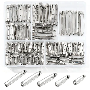 150PCS Brooch Pin Backs, Silver Safety Clasps, 5 Sizes with Boxed | Metal Safety Clasps for Jewelry Making, Badge Pins, Button Pins, DIY Brooches and Craft Projects (5 Sizes) 150PCS Brooch Pin Backs, Silver Safety Clasps, 5 Sizes with Boxed | Metal Safety Clasps for Jewelry Making, Badge Pins, Button Pins, DIY Brooches and Craft Projects (5 Sizes)