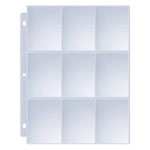 36 Pack Trading Card Sleeves for Binder, 9 Pocket Photo Card Holder | Crystal Clear Page Protectors, Top Loading, PVC-Free & Acid-Free, Fit for Collectible Games, Sports, Baseball, Football 36 Pack Trading Card Sleeves for Binder, 9 Pocket Photo Card Holder | Crystal Clear Page Protectors, Top Loading, PVC-Free & Acid-Free, Fit for Collectible Games, Sports, Baseball, Football