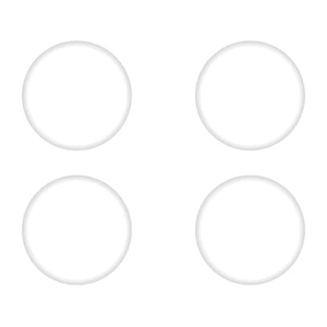 4 Pcs Rubber Feet Pads Diameter 1.9 CM / 0.75 inch, White | Replacement rubber feet for MacBook Bottom Case, Non-Slip Protection for Almost Any Surface, Strong Self-Stick Backing 4 Pcs Rubber Feet Pads Diameter 1.9 CM / 0.75 inch, White | Replacement rubber feet for MacBook Bottom Case, Non-Slip Protection for Almost Any Surface, Strong Self-Stick Backing