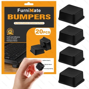 Rubber Feet for Electronics 20PCS Square - Black Rubber Bumpers Self Adhesive, Adhesive Rubber Feet for Cutting Board Speakers, Laptop, Appliances 0.78" x 0.38" Rubber Feet for Electronics 20PCS Square - Black Rubber Bumpers Self Adhesive, Adhesive Rubber Feet for Cutting Board Speakers, Laptop, Appliances 0.78" x 0.38"