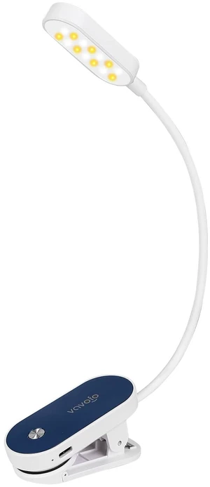 Rechargeable Book Light, 14 LEDs Eye Care Clip On Amber Reading Light for Bookworms Reading in Bed with 9 Colors 9 Brightness (White-Blue) Rechargeable Book Light, 14 LEDs Eye Care Clip On Amber Reading Light for Bookworms Reading in Bed with 9 Colors 9 Brightness (White-Blue)