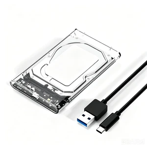 2.5 Inch Hard Drive Enclosure, USB 3.1 to SATA External Hard Drive Reader, 5Gbps Hard Disk Enclosure 7mm/9.5mm, Tool-Free Plug and Play, Support Up to 6TB SATA HDD SSD 2.5 Inch Hard Drive Enclosure, USB 3.1 to SATA External Hard Drive Reader, 5Gbps Hard Disk Enclosure 7mm/9.5mm, Tool-Free Plug and Play, Support Up to 6TB SATA HDD SSD