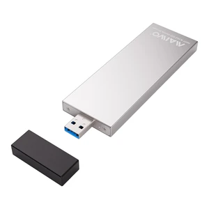 M.2 SATA Enclosure for 2230 2242 2260 2280 B+M Key, Aluminum M2 Serial ATA SSD Reader USB 3.0 Type-A 5Gbps, Plug and Play, Cable-Free Connection M.2 SATA Enclosure for 2230 2242 2260 2280 B+M Key, Aluminum M2 Serial ATA SSD Reader USB 3.0 Type-A 5Gbps, Plug and Play, Cable-Free Connection