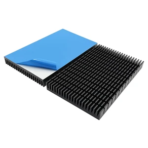 Large Heat sink 150x93x15 mm/ 5.9x3.66x0.59 inch + Thermal Conductive Adhesive Tape, High Power Heatsink Module Cooler Fin for PCB Board LED Motherboard Cooling GPU Backplate Radiator Routers RTX 3090 Large Heat sink 150x93x15 mm/ 5.9x3.66x0.59 inch + Thermal Conductive Adhesive Tape, High Power Heatsink Module Cooler Fin for PCB Board LED Motherboard Cooling GPU Backplate Radiator Routers RTX 3090