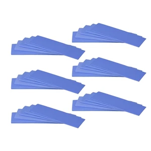 30 Pack Thermal Pads, 20×67 mm by 5 Thickness 0.5 | 1 | 1.5 | 2 | 3 mm, Thermal Conductivity 2.0 W/m.k, Self-Adhesive & Soft, Ideal for Repairing and Cooling Electronics 30 Pack Thermal Pads, 20×67 mm by 5 Thickness 0.5 | 1 | 1.5 | 2 | 3 mm, Thermal Conductivity 2.0 W/m.k, Self-Adhesive & Soft, Ideal for Repairing and Cooling Electronics