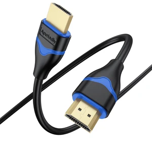 4K HDMI Cable 4FT, High Speed HDMI 2.0 Cable 4 Foot Ultra HD | HDMI to HDMI Cord 4K@60Hz, 2K@144Hz, 1080P, HDR, 3D, HDCP2.2, ARC for Monitor, PS4/PS5, Roku, HDTV, Xbox, Laptop, Switch 4K HDMI Cable 4FT, High Speed HDMI 2.0 Cable 4 Foot Ultra HD | HDMI to HDMI Cord 4K@60Hz, 2K@144Hz, 1080P, HDR, 3D, HDCP2.2, ARC for Monitor, PS4/PS5, Roku, HDTV, Xbox, Laptop, Switch