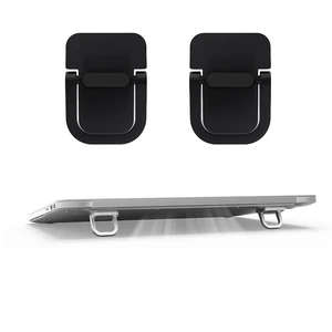 2pcs Keyboard Stands, Mini Laptop Stand for Desk, Portable Laptop Stand Compatible with MacBook Air Pro, Dell XPS, Lenovo, HP More. (Black) 2pcs Keyboard Stands, Mini Laptop Stand for Desk, Portable Laptop Stand Compatible with MacBook Air Pro, Dell XPS, Lenovo, HP More. (Black)