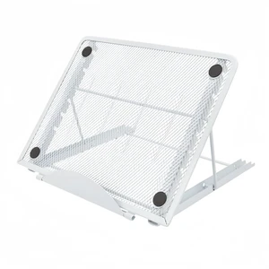 Ergonomic Laptop Tablet Stand Metal Mesh Ventilated Desktop Adjustable Computer Holder Riser Compatible with Apple MacBook Air Pro Dell XPS HP Samsung Lenovo More Laptops up to 16" (White) Ergonomic Laptop Tablet Stand Metal Mesh Ventilated Desktop Adjustable Computer Holder Riser Compatible with Apple MacBook Air Pro Dell XPS HP Samsung Lenovo More Laptops up to 16" (White)