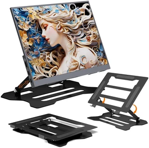 Adjustable Laptop Stand for DeskPortable Ergonomic Laptop Stand Fits All LaptopsComputer Holder Compatible with Air, Pro, Dell, HP, Lenovo More 10-17.3" Laptops, Black Adjustable Laptop Stand for DeskPortable Ergonomic Laptop Stand Fits All LaptopsComputer Holder Compatible with Air, Pro, Dell, HP, Lenovo More 10-17.3" Laptops, Black