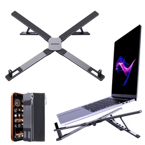 Laptop Stand for DeskFoldable, Adjustable, Computer Riser | 3-in-1 Riser Holder for Laptop/Tablet/Phone, X-Frame Foldable Stand Compatible with MacBook Air Pro/HP/Dell/iPad/iPhone Laptop Stand for DeskFoldable, Adjustable, Computer Riser | 3-in-1 Riser Holder for Laptop/Tablet/Phone, X-Frame Foldable Stand Compatible with MacBook Air Pro/HP/Dell/iPad/iPhone