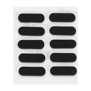 0.6 Inch / 15mm Laptop Rubber Feet, 10 Pack Anti-Skid Pads Oval Computer Bottom Replacement Foot Cover for Laptop Base Consoles Bottom Furniture Feet, Black 0.6 Inch / 15mm Laptop Rubber Feet, 10 Pack Anti-Skid Pads Oval Computer Bottom Replacement Foot Cover for Laptop Base Consoles Bottom Furniture Feet, Black