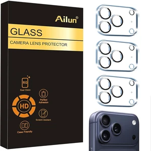 3 Pack Camera Lens Protector for iPhone 17 Pro | Tempered Glass, Ultra HD, Anti-Scratch, Case Friendly, Does not Affect Night Shots 3 Pack Camera Lens Protector for iPhone 17 Pro | Tempered Glass, Ultra HD, Anti-Scratch, Case Friendly, Does not Affect Night Shots