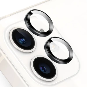Camera Lens Protector for iPhone 11 & 12 & 12 Mini, Black | AR+AF, Anti Glare, Fall Protection, 9H Tempered Glass, Individual Metal Ring Camera Lens Protector for iPhone 11 & 12 & 12 Mini, Black | AR+AF, Anti Glare, Fall Protection, 9H Tempered Glass, Individual Metal Ring