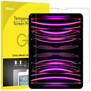 Screen Protector for iPad Pro 11" & iPad Air 5/4 10.9", 1-Pack | For iPad Air 5/4 10.9" (2022/2020) & Pro 11" (2022/2021/2020/2018), HD Clear, Anti-Scratch Tempered Glass Screen Protector for iPad Pro 11" & iPad Air 5/4 10.9", 1-Pack | For iPad Air 5/4 10.9" (2022/2020) & Pro 11" (2022/2021/2020/2018), HD Clear, Anti-Scratch Tempered Glass