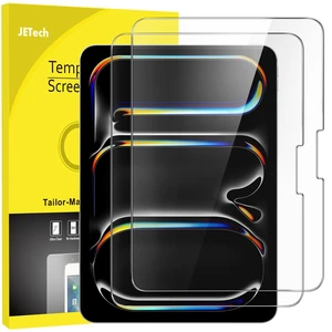 Screen Protector for iPad Pro 11" M5/M4, 2-Pack | For 2025/2024 Model, HD Clear, Anti-Scratch Tempered Glass Screen Protector for iPad Pro 11" M5/M4, 2-Pack | For 2025/2024 Model, HD Clear, Anti-Scratch Tempered Glass