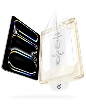 Screen Protector for iPad Pro 11" M5 2025/M4 2024 | 9H+ Tempered Glass with Easy-Install Tray, Beginner DIY-friendly, Bubble-free. Scratch & Crack Resistant, HD Clarity -2 Pack Screen Protector for iPad Pro 11" M5 2025/M4 2024 | 9H+ Tempered Glass with Easy-Install Tray, Beginner DIY-friendly, Bubble-free. Scratch & Crack Resistant, HD Clarity -2 Pack
