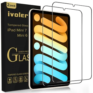 2 Pack Tempered Glass for iPad Mini 7 8.3" 2024 (A17 Pro)/iPad Mini 6 8.3" 2021 with Screen Protector, Compatible with Face ID&Apple Pencil for iPad Mini 6th/7th Generation 2 Pack Tempered Glass for iPad Mini 7 8.3" 2024 (A17 Pro)/iPad Mini 6 8.3" 2021 with Screen Protector, Compatible with Face ID&Apple Pencil for iPad Mini 6th/7th Generation