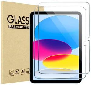 2 Pack Screen Protector for iPad A16 2025 11th 11"/10th Gen 2022 10.9" | 9H Tempered Glass, Face ID Compatible, Case Friendly, Anti-Scratch, Touch Sensitive, Apple Pencil Compatible 2 Pack Screen Protector for iPad A16 2025 11th 11"/10th Gen 2022 10.9" | 9H Tempered Glass, Face ID Compatible, Case Friendly, Anti-Scratch, Touch Sensitive, Apple Pencil Compatible