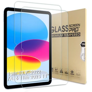 2 Pack Screen Protector Compatible with iPad 11th (A16) /10th | 9H Hardness Tempered Glass Screen Protector, Clear, Scratch Resistant, AntiBubble, Full Coverage 2 Pack Screen Protector Compatible with iPad 11th (A16) /10th | 9H Hardness Tempered Glass Screen Protector, Clear, Scratch Resistant, AntiBubble, Full Coverage