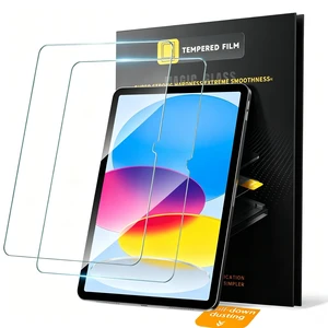 2 Pack Screen Protector for iPad A16 11th/10th Generation 11/10.9 inch 2025/2022,9H+ Tempered Glass UltraFit Tray,Easy-Install, Bubble-Free, Face ID & Apple Pencil Support, Scratch Resistant 2 Pack Screen Protector for iPad A16 11th/10th Generation 11/10.9 inch 2025/2022,9H+ Tempered Glass UltraFit Tray,Easy-Install, Bubble-Free, Face ID & Apple Pencil Support, Scratch Resistant