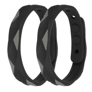 Anti Static Bracelet, 0.5"X9" Adjustable Anti Static Wristband Silicone Balance Energy Sport Bracelets for Eliminate Static, Black 2Pack Anti Static Bracelet, 0.5"X9" Adjustable Anti Static Wristband Silicone Balance Energy Sport Bracelets for Eliminate Static, Black 2Pack