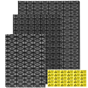 30pcs Open Top Antistatic Bags Assorted Size ESD Anti Static Label | 12x16,10x14,6x8" Anti Static Bags For Motherboard Video Card LCD GPU Hard Drive Electronic Device, with Anti-Static Labels 30pcs Open Top Antistatic Bags Assorted Size ESD Anti Static Label | 12x16,10x14,6x8" Anti Static Bags For Motherboard Video Card LCD GPU Hard Drive Electronic Device, with Anti-Static Labels