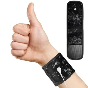 Grounding Wristband Wrist Strap for Therapy Silver Fiber Grounded Wrist Band for Pain Anxiety with 15ft Grounding Cord Grounding Wristband Wrist Strap for Therapy Silver Fiber Grounded Wrist Band for Pain Anxiety with 15ft Grounding Cord