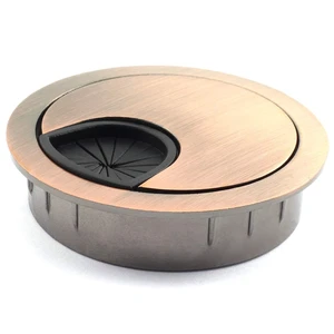 1pc 2 inch (50mm) Metal Desk Grommets for Managing and Hiding Wire Cord Cable Hole Cover Office PC Desk Cable Cord Organizer Zinc Alloy Cover Copper Red 1pc 2 inch (50mm) Metal Desk Grommets for Managing and Hiding Wire Cord Cable Hole Cover Office PC Desk Cable Cord Organizer Zinc Alloy Cover Copper Red