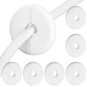 6Pcs Wall Grommets for Cables, Wall Cable Pass Through Accessories Cable Hole Covers Grommets Routing Kit for Ethernet Cables Organizing Protecting Cord 6Pcs Wall Grommets for Cables, Wall Cable Pass Through Accessories Cable Hole Covers Grommets Routing Kit for Ethernet Cables Organizing Protecting Cord