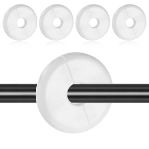 4 Pcs Wall Grommets for Cables, Diameter 1.57 Inch White Wall Cable Pass Through Portable Plastic Cable Pass Through Grommet Cover Snap on Walls Bushing Cover for Furniture Wire Hole 4 Pcs Wall Grommets for Cables, Diameter 1.57 Inch White Wall Cable Pass Through Portable Plastic Cable Pass Through Grommet Cover Snap on Walls Bushing Cover for Furniture Wire Hole