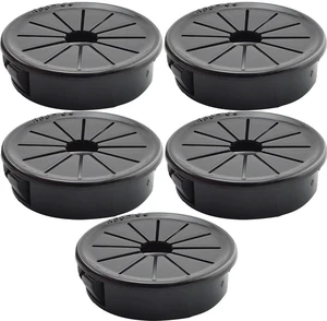 5PCS 1-1/2 Inch(37.5mm) Cable Grommets Petal-Shaped | Buckle Type Wire Hole Cover for Cord Management and Protection of Cabinet 5PCS 1-1/2 Inch(37.5mm) Cable Grommets Petal-Shaped | Buckle Type Wire Hole Cover for Cord Management and Protection of Cabinet