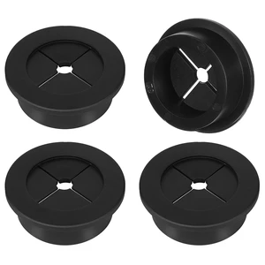 4PCS Cable Cord Grommet, 1-1/4 Inch (32mm) Black Desk Grommets Flexible Silicone Cable Cord Grommet Wire Hole Cover Pass Through Desk Grommets for Table and Other Furnitures Hole Cover 4PCS Cable Cord Grommet, 1-1/4 Inch (32mm) Black Desk Grommets Flexible Silicone Cable Cord Grommet Wire Hole Cover Pass Through Desk Grommets for Table and Other Furnitures Hole Cover