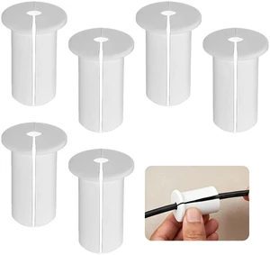 6 PCS Cable Grommets for Starlink, 3/4 Inch Wall Pass Through,Silicone Grommets for Cables, Dustproof Waterproof Prevent Cable Damage for Starlink Dishy Ethernet Cables (White) 6 PCS Cable Grommets for Starlink, 3/4 Inch Wall Pass Through,Silicone Grommets for Cables, Dustproof Waterproof Prevent Cable Damage for Starlink Dishy Ethernet Cables (White)