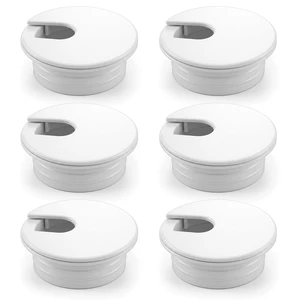 6Pcs 1.5 Inch Desk Grommet, Plastic Cable Hole Cover for Wire | hole cover countertop ,Management on Computer Tables Office Workstations 6Pcs 1.5 Inch Desk Grommet, Plastic Cable Hole Cover for Wire | hole cover countertop ,Management on Computer Tables Office Workstations