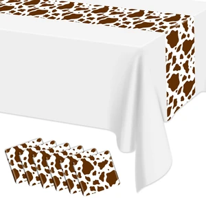 6 Pcs Cow Print Table Runner, 14 x 108 in Brown Cow Table Runner Farm Cow Print Tablecloth Western Tablecloth for Birthday Western Barnyard Home Kitchen Table Decorations 6 Pcs Cow Print Table Runner, 14 x 108 in Brown Cow Table Runner Farm Cow Print Tablecloth Western Tablecloth for Birthday Western Barnyard Home Kitchen Table Decorations