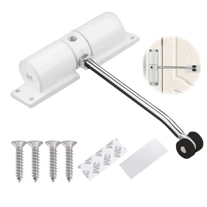 Automatic Door Closer, 30 kg Zinc Alloy Safety Spring Door Closer Automatic Door Closer, 30 kg Zinc Alloy Safety Spring Door Closer