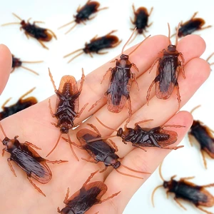 Premium Fake Cockroaches, Realistic Lifelike Faux Roaches | Pretty Realistic Fake Roaches, Great Way to Play a Prank, Creepy Halloween Project, Tricking People, Kid Playing, 15PCS Premium Fake Cockroaches, Realistic Lifelike Faux Roaches | Pretty Realistic Fake Roaches, Great Way to Play a Prank, Creepy Halloween Project, Tricking People, Kid Playing, 15PCS