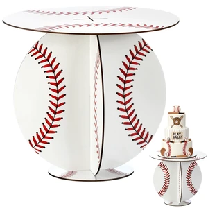 11.02 Inch Baseball Party Decoration Wood Baseball Cake Stand Cupcake Holder for Birthday Decorations Fruit Dessert Tower for Rookie of The Year First Baby Shower Party Table Decor 11.02 Inch Baseball Party Decoration Wood Baseball Cake Stand Cupcake Holder for Birthday Decorations Fruit Dessert Tower for Rookie of The Year First Baby Shower Party Table Decor