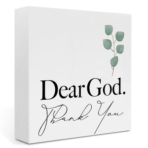 Christian Desk Decor Farmhouse Signs Wooden Box Sign Religious Gifts | Rustic Religious Wood Box Sign for Living Room Bedroom Bathroom Kitchen Shelf Table Christian Desk Decor Farmhouse Signs Wooden Box Sign Religious Gifts | Rustic Religious Wood Box Sign for Living Room Bedroom Bathroom Kitchen Shelf Table