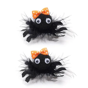 Halloween Spider Hair Clips, Girls Cute Cheer Barrettes Alligator Hairpins, Costume Party Favor Supply, Gothic Outfit Decor Accessories Dead Day Gift Black 2 inch Halloween Spider Hair Clips, Girls Cute Cheer Barrettes Alligator Hairpins, Costume Party Favor Supply, Gothic Outfit Decor Accessories Dead Day Gift Black 2 inch
